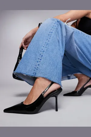 ASOS Poser slingback high heeled shoes in