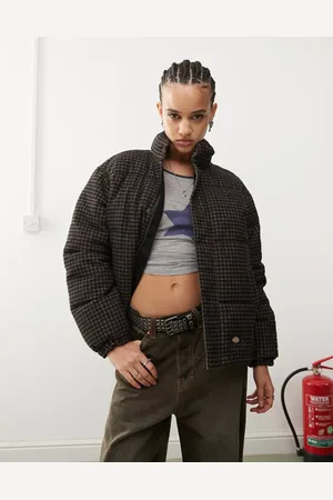 Dickies Frenchtown puffer coat in brown