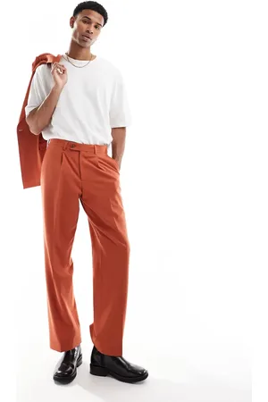 Viggo Lavoir suit trousers in burnt co-ord