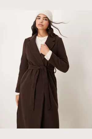 New Look Belted formal coat in