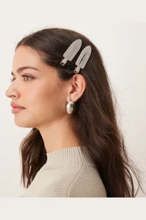 Sui Ava Elizabeth glitter hair clips in