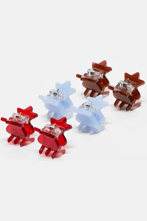 Sui Ava Tiny star hair claw 6 pack in