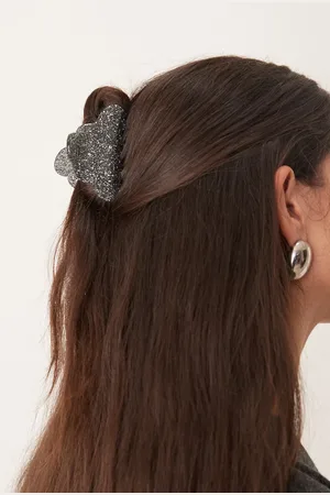 Sui Ava Lene glitter big hair claw in