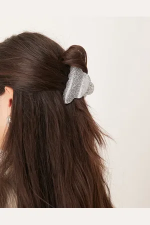 Sui Ava Lene glitter big hair claw in