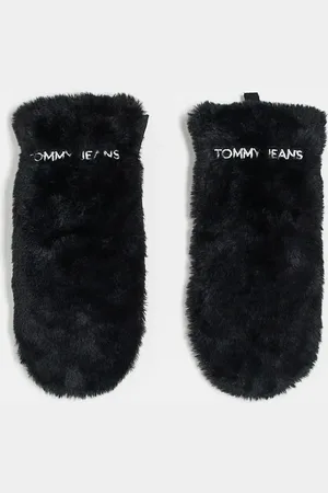 Tommy Hilfiger Fur gloves in