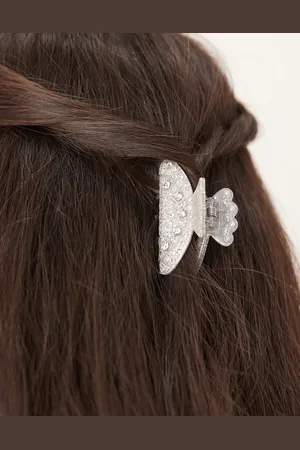 Sui Ava Helen snake mini hair claw in