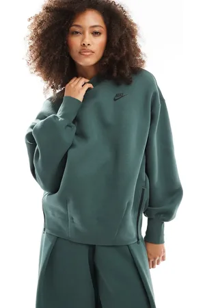 Nike Tech Fleece pleated sweatshirt in