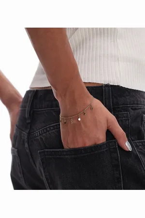 SEOL + GOLD 18ct vermeil disc charm bracelet