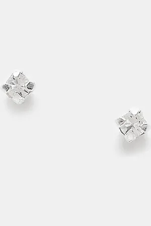 Kingsley Ryan 1.5mm crystal stud earrings in sterling