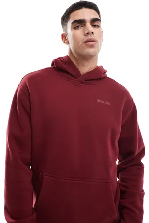 Hollister Hoodie in burgundy