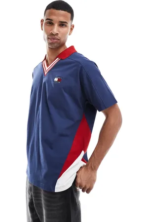 Tommy Hilfiger Game Day polo shirt in colorblock