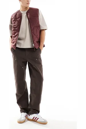 ASOS Carpenter trouser in with rivet detailing