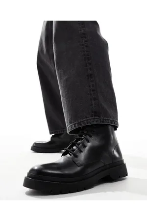 WALK LONDON Callum Lace boot in leather