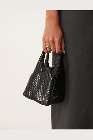My Accessories Chainmail bucket bag in