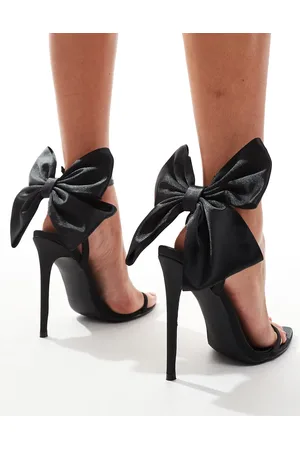 Simmi London Simmi London Elyna bow back barely there heeled sandals in