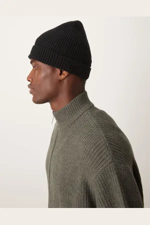 MANGO Ribbed beanie in