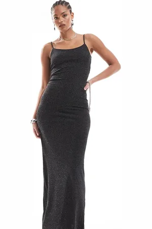 VERO MODA Cami maxi dress in glitter