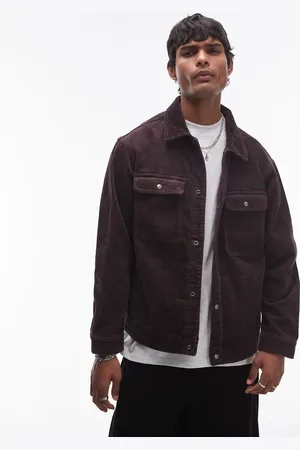 AllSaints Castleford cord jacket in deep
