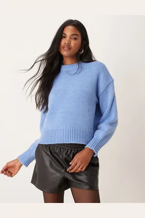 MANGO Oversized jumper in pale