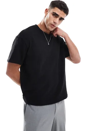 JACK & JONES Knitted oversize t-shirt in