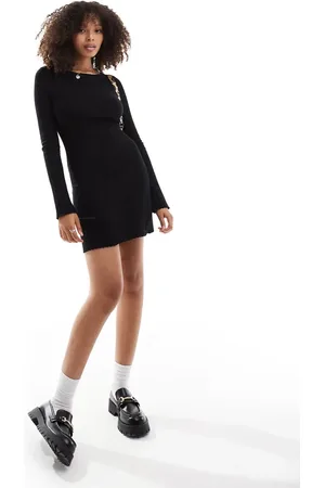 Cotton On Cotton On knit midi dress in black