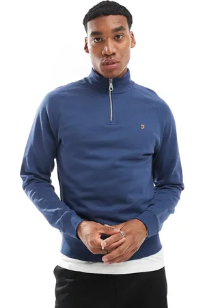 Farah Jim half zip sweatshirt in