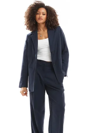 VERO MODA Tailored blazer co-ord in herringbone