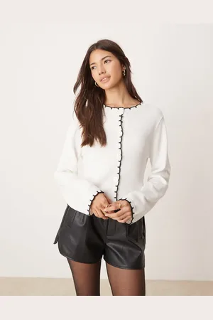 Miss Selfridge Blanket stitch cardigan