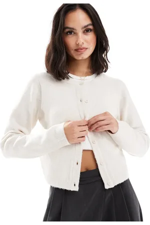 Brave Soul Knitted cardigan in ivory