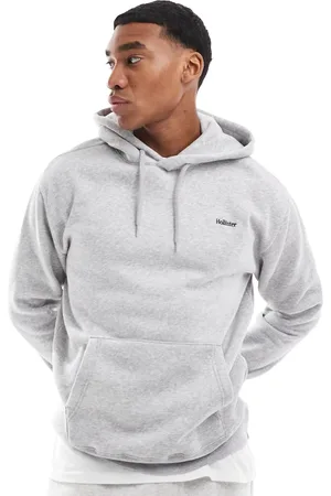 Hollister Relaxed mini logo hoodie in