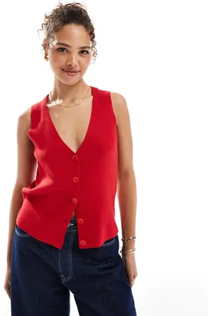 VERO MODA Knitted waistcoat in