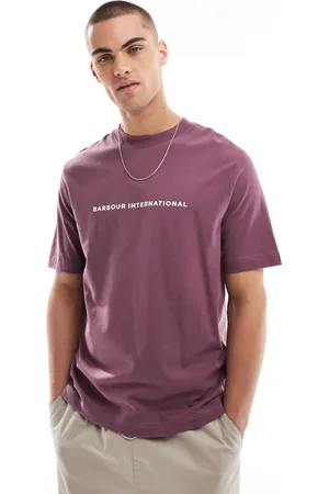 Barbour Motored t-shirt in huckleberry