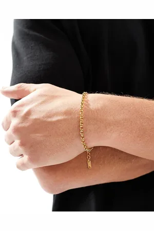 LOST SOULS 4mm rolo chain bracelet in 18k plated