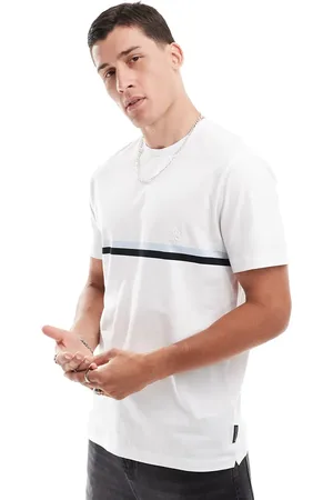 French Connection French Connection two stripe t-shirt in