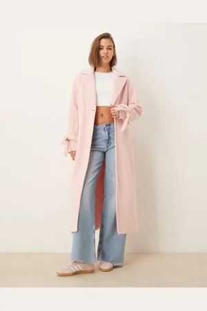 The Frolic Exclusive bow sleeve maxi formal coat in