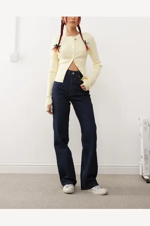 Dr Denim Echo regular fit straight leg in dark stone with spray