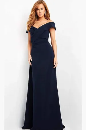 JOVANI 06746 Off-Shoulder A-line Mother of the Groom Gown