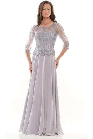 Marsoni by Colors M312 Scoop A-Line Evening Dress