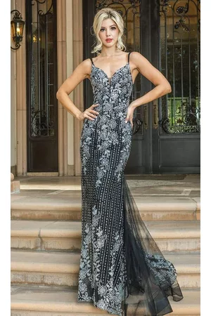 Dancing Queen 4227 Fitted Embellished Evening Dress