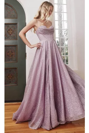 Ladivine CD252 - Lace Up Corset Prom Dress
