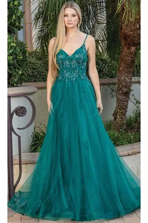 Dancing Queen 4276 - Floral Sleeveless Long Dress
