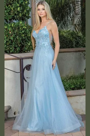 Dancing Queen 4276 - Floral Sleeveless Long Dress