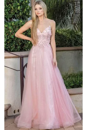 Dancing Queen 4276 - Floral Sleeveless Long Dress