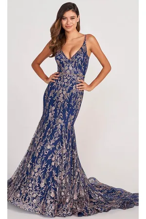 Colette for Mon Cheri CL2021 - Sleeveless Embroidered Evening Gown