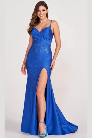 Ellie Wilde EW34039 - Jeweled Cutout Back Prom Dress