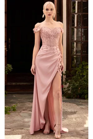 Cinderella Divine Women Corsets - CD0186 - Applique Corset Prom Dress