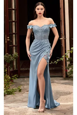 Cinderella Divine Women Corsets - CD0186 - Applique Corset Prom Dress