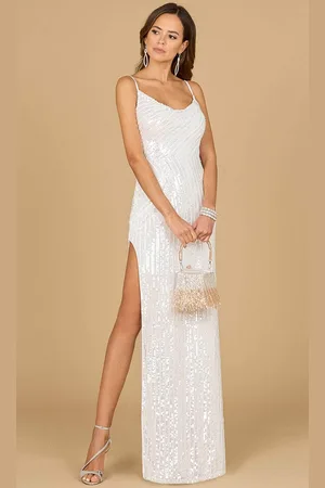 Lara Dresses 51148 - Sequin Sleeveless Long Dress