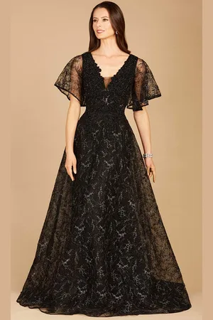 Lara Dresses 29302 - Beaded Lace Ballgown
