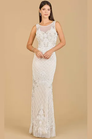 Lara Dresses 51136 - Queen Anne Neckline Bridal Gown